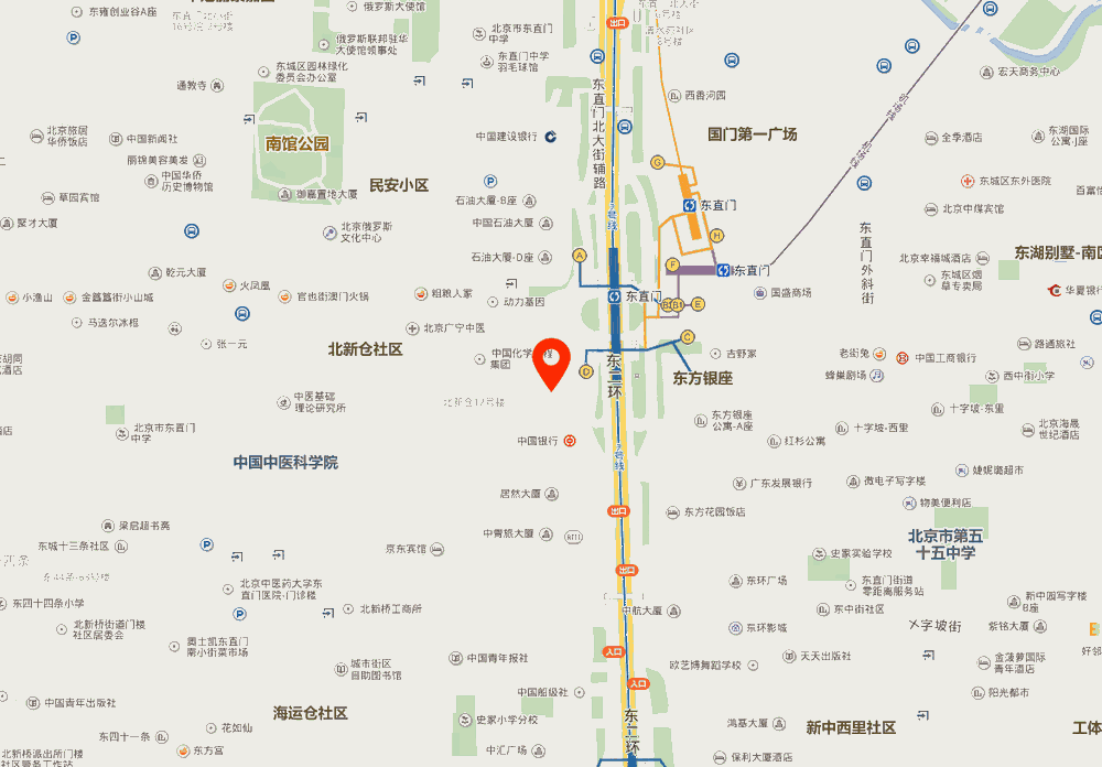 北京来福士广场位置地图